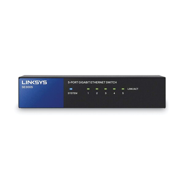 Linksys Gigabit Switch, 5 Ports SE3005 Zoro